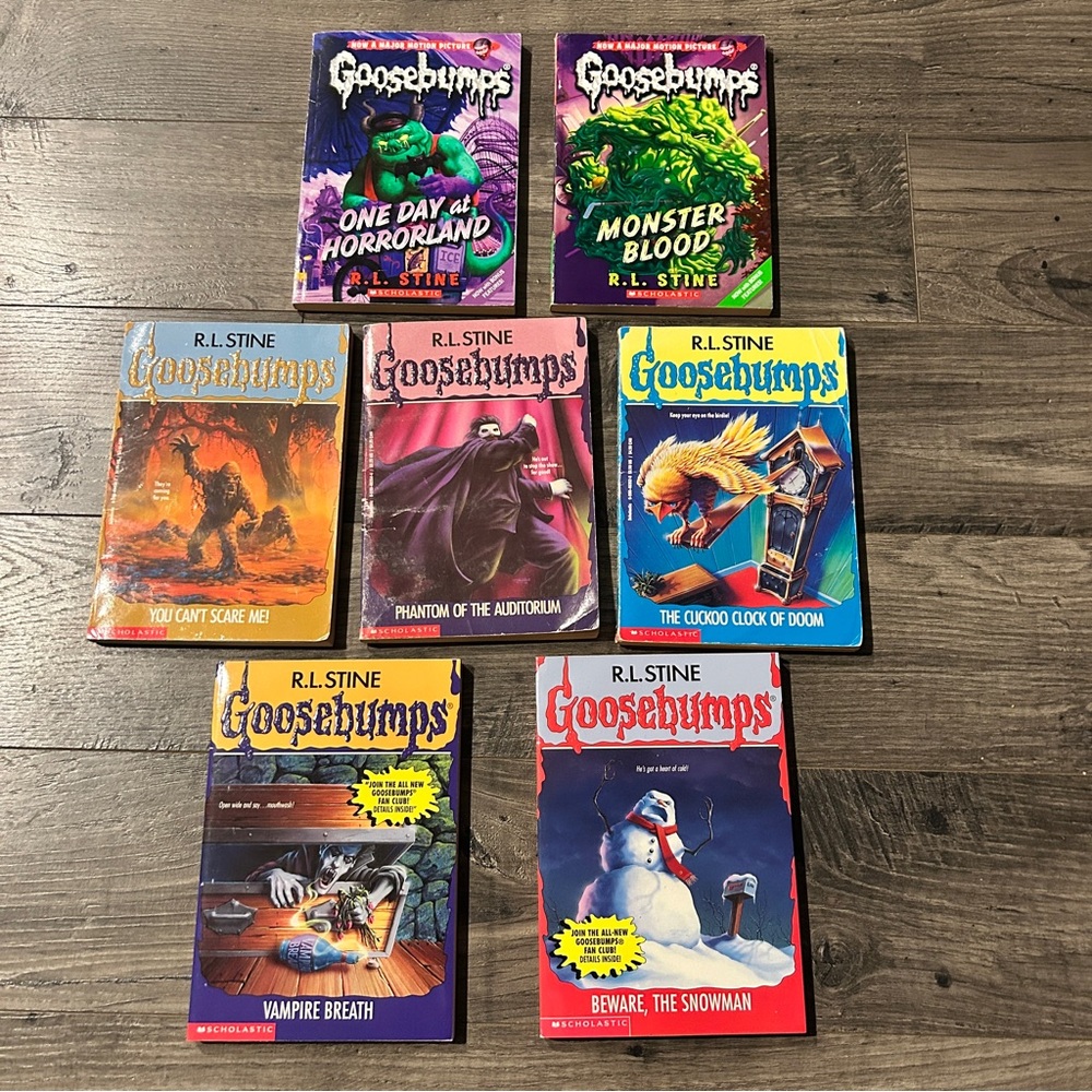 Goosebumps Books Bundle